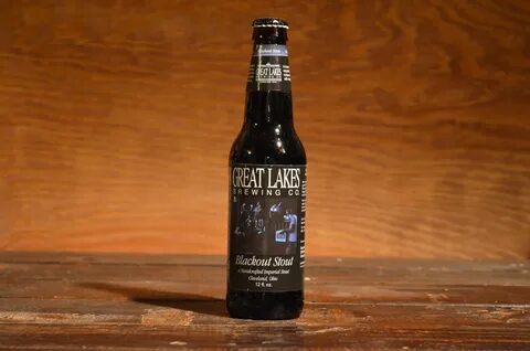 Great Lakes Brewing Company - Blackout Stout. 6 bottles. Bee