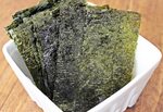 Wasabi Seaweed Roasted Snacks with Healthy Nutrition - Fresh