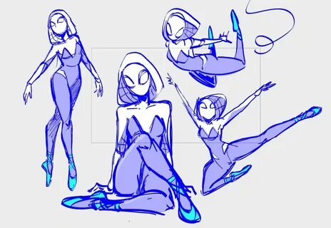 ✨ Kelly Kao ✨ on Twitter Spider gwen art, Spider art, Spider