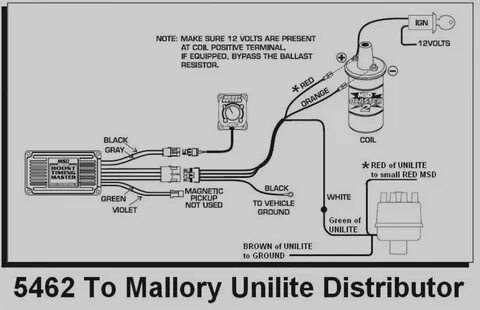 Wiring Mallory 609 Schematic Diagram - Mallory Ignition Wiri