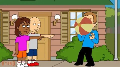 Classic Caillou and Dora give Anthony a Concussion - YouTube