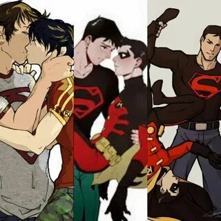 Superboy x Robin Tim drake, Batman and superman, Superman x 