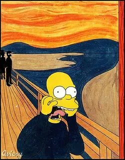 Pop Culture Work Inspired By Edvard Munch’s "The Scream" Sim