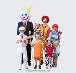 Fast Food Mascots Costumes at Foods