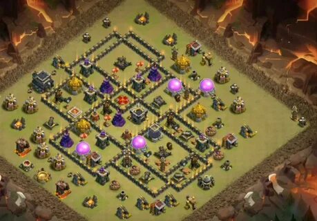 35+ Best TH9 War Base Links 2022 (*New*) Anti 3 Stars COCWIK