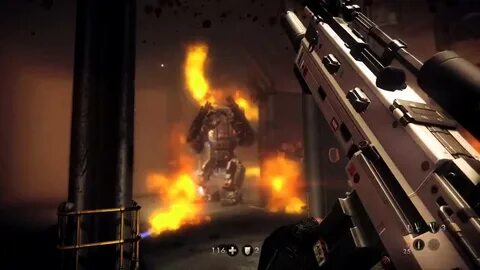 Wolfenstein - The New Order (Final Boss) - YouTube