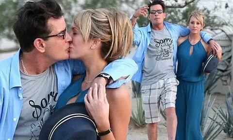 Charlie Sheen smothers porn star girlfriend Brett Rossi with