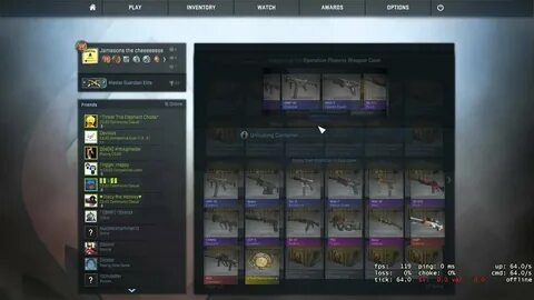 50 Operation Phoenix Cases opened : Counter strike Global Of