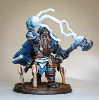 Tempest Cleric painted mini Advanced dungeons and dragons, D