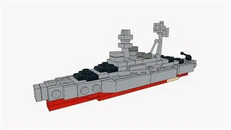 LEGO USS Arizona Battleship lego7 Lego, Lego ship, Lego desi