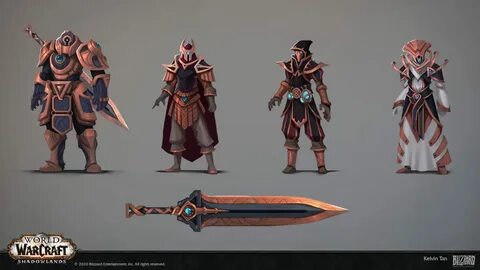 Blizzard Entertainment World of Warcraft: Shadowlands Art Bl