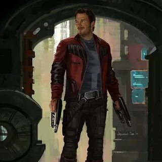 #peterquill #starlord #art Star lord, Guardians of the galax