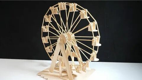 Toys & Hobbies Models & Kits Ferris Wheel Matchstick Model C