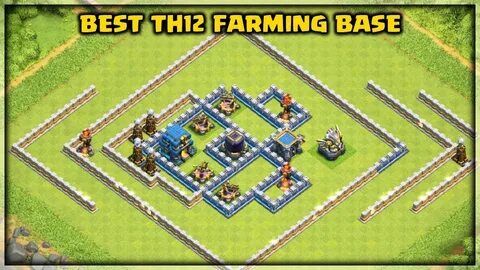 Best Th12 Farming Base with 3 Inferno Towers Never lose dark