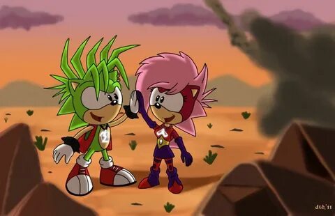 Sonia and Manic's Victory by Domestic-hedgehog on deviantART