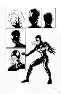 Ann transformation3 Venom girl, Venom, Venom comics
