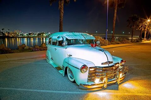 1948 Chevrolet Suburban lowrider vehicle auto automobile cus