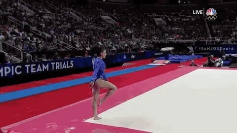 Bildresultat för gymnastics gif Gymnastics videos, Gymnastic