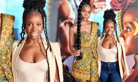Death In Paradise cast member Shyko Amos turns heads as she 