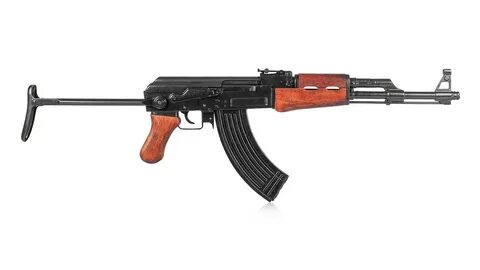 Kalaschnikow AK 47 AKMS Deko - Dekowaffe Waffen-Schaulade