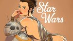 Star Wars in Pin-Up Style ART - YouTube