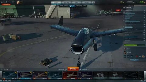 World Of Warplanes 2.0 Blohm & Voss BV P.215.02 Tier 10 Max 