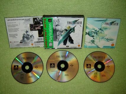 FINAL FANTASY VII 7 PlayStation PS1 PS2 PS3 Game RPG FF7 Sep