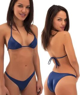 Womens-High-Cut-Brazilian-Swim-Suit-bottom-in-Dark-Navy-Blue