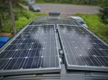 How to Install Solar Panels on a Camper Van Conversion with 