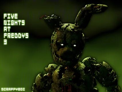 Fnaf 3 Springtrap Rare Screen Remake Fivenightsatfreddys - Mobile Legends