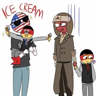 Countryhumans USA, USSR, East & West Germany Geschichte witz