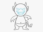 How To Draw Demon - Half Devil Half Angel Drawing Easy, HD P