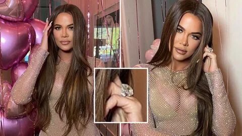 Is Khloe Kardashian Engaged? Huge Diamond Ring Has Fans Spec