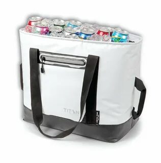 Arctic Zone Titan 30 Can Insulated Sport Tote, White. 