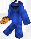 Cookie Monster - Minecraft Sesame Street Skins, HD Png Downl