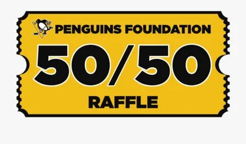 50/50 Raffle - Pittsburgh Penguins , Transparent Cartoon, Fr