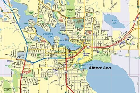 Albert Lea MN Map, Interactive Map - Town Square Publication