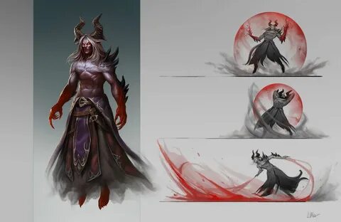 ArtStation - Vampire Demon Concept, Dinulescu Alexandru Char