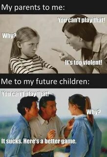 Gamer parents. Funny gaming memes, Video games funny, Funny 