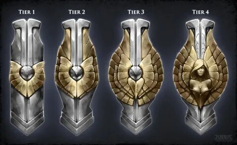 Tower Shield Concepts by Myrmirada on DeviantArt Weapon conc