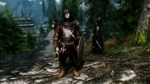 nordic hunter light armor at skyrim nexus mods and community
