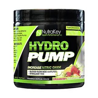 Купить NutraKey Hydro Pump, Клубничный лимонад - 30 Servings