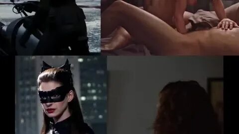 Anne Hathaway - Catwoman and Love & Other Drugs - Porn Gif w