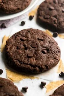 Fudgy Triple Chocolate Cookies Sugar free recipes desserts, 