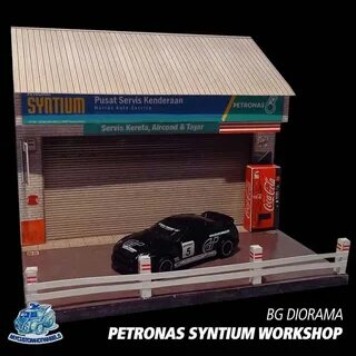 1:64 Diorama Building Kits Garages & Workshops for Hot Wheel