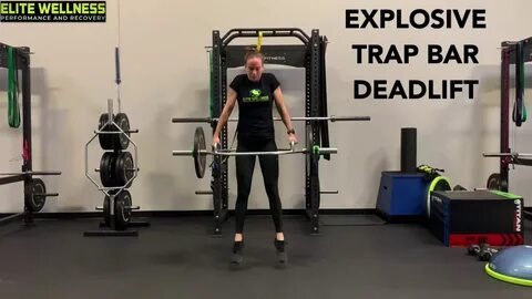 Elite Wellness DMV - Explosive Trap Bar Deadlift - YouTube