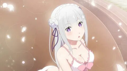 Emilia (re zero),Re Zero Kara Hajimeru Isekai Seikatsu,Anime,Аниме,Anime Er...