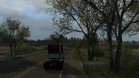 Spring Graphics/Weather v1.1 * ATS mods American truck simul