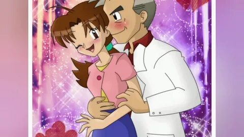 Delia Ketchum and Prof. Oak hot NTR! - YouTube