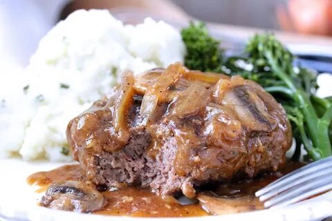 BEER-BRAISED SALISBURY STEAK In Good Flavor Great Recipes Gr